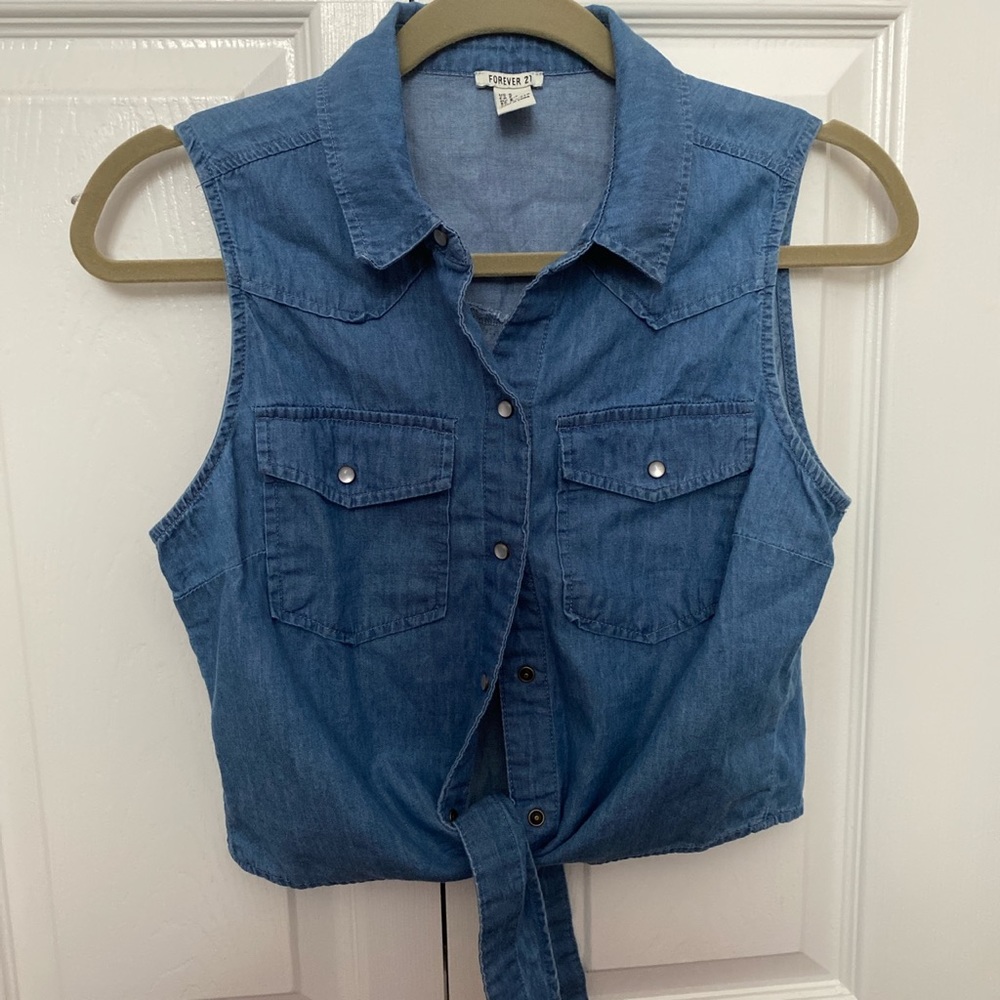 Denim Vest
